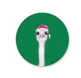 Francis Christmas Round Coaster