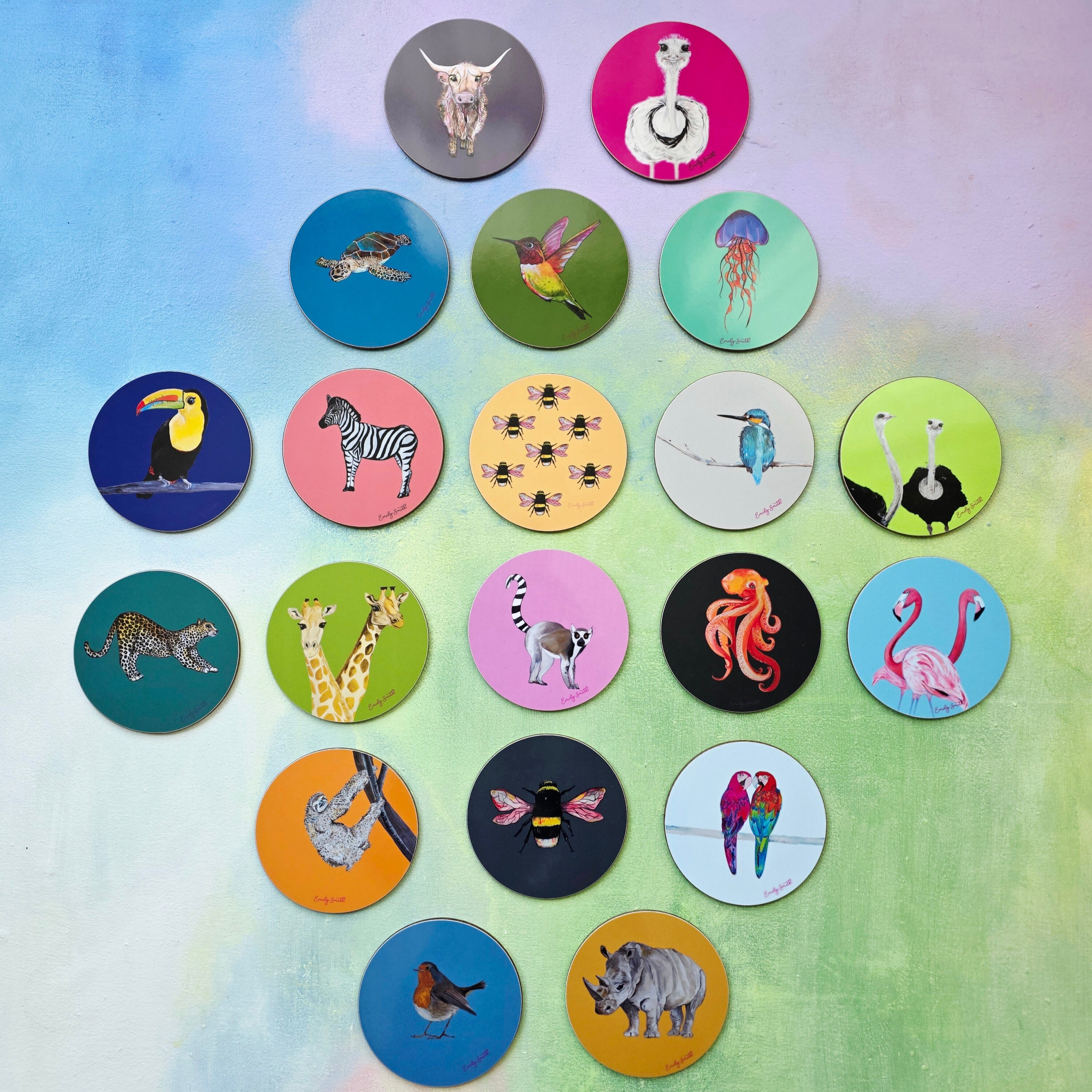 Bella Beefree coaster (set of 4)
