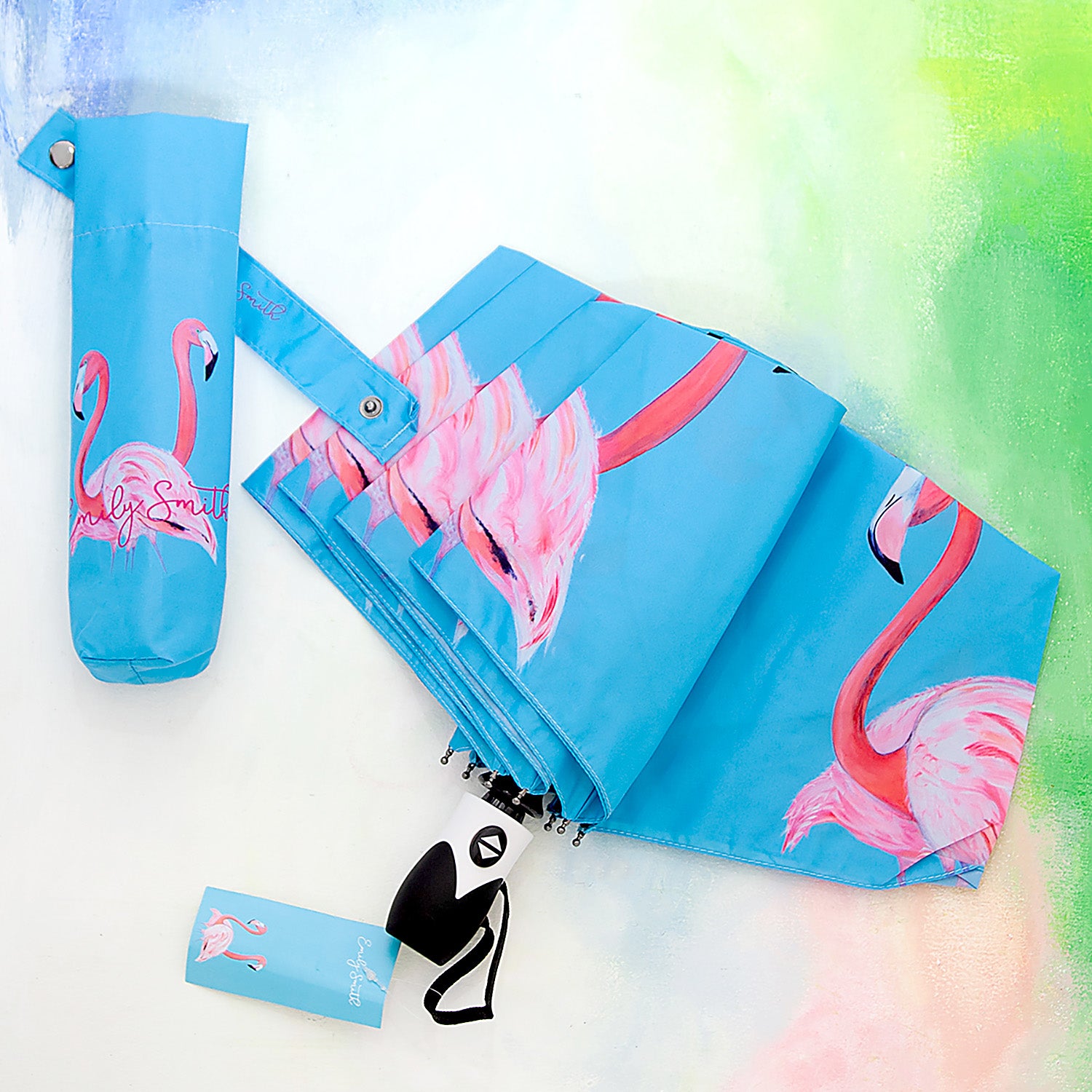 Flossy & Amber Compact Umbrella