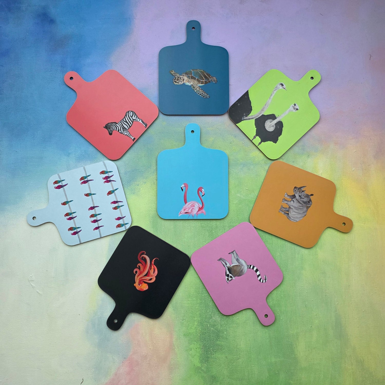 Flossy & Amber mini chopping board