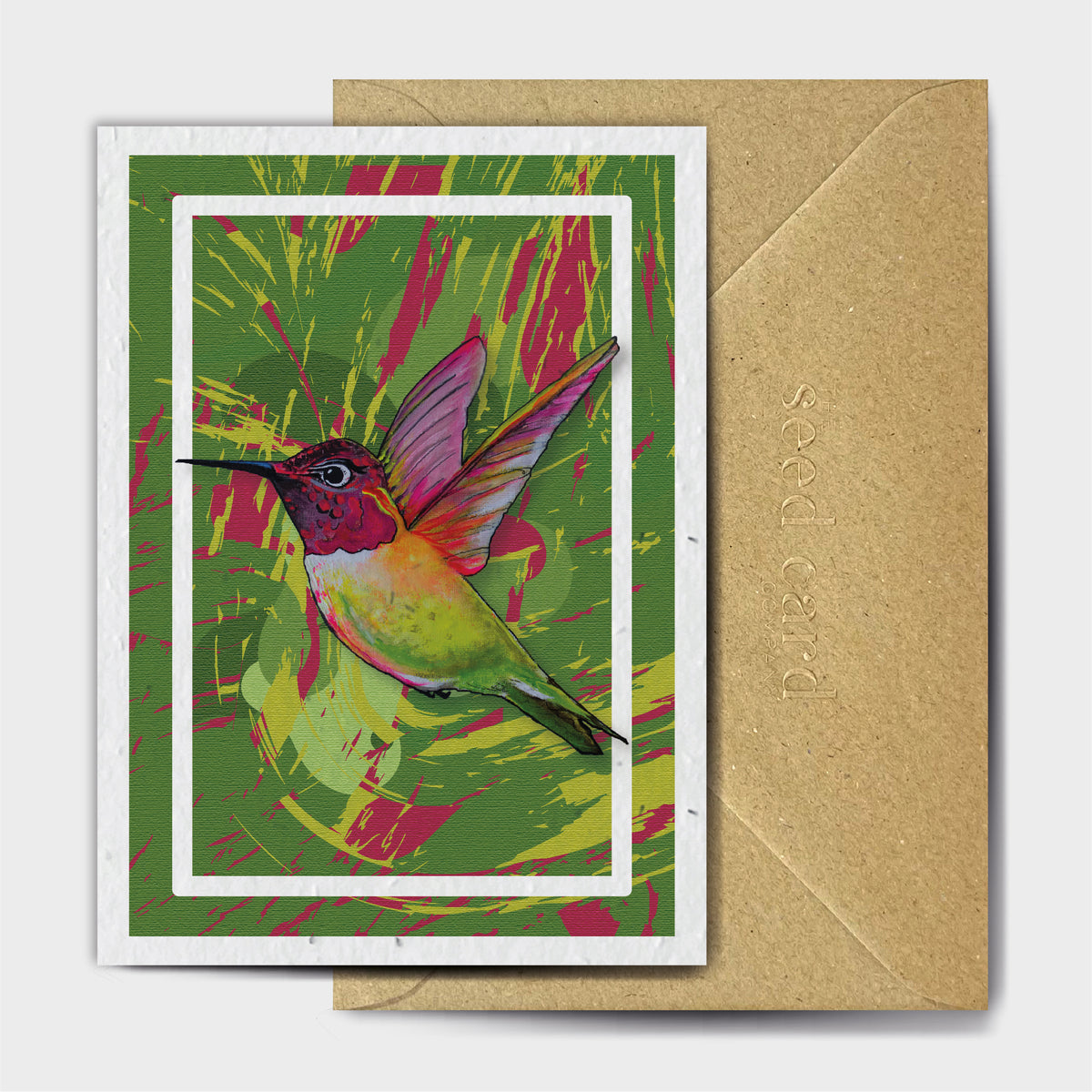 Hermione hummingbird Seed card