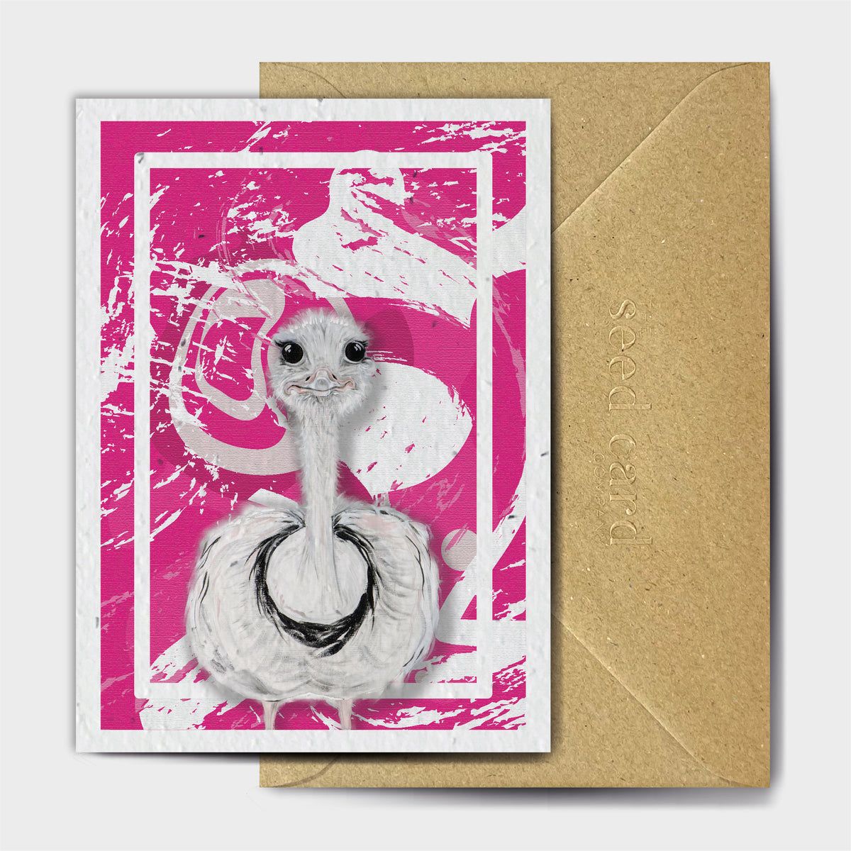 Camilla ostrich Seed card