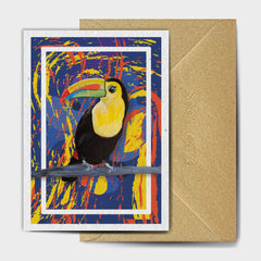 Taj toucan Seed card