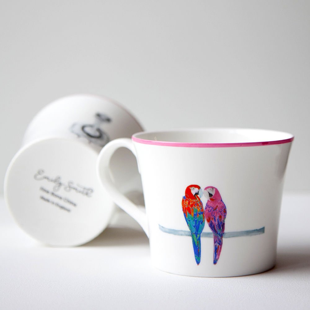 Percy and Penelope Bone China Mug