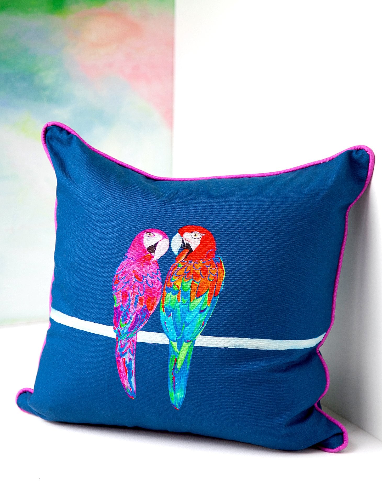 Percy and Penelope Luxury Cushion